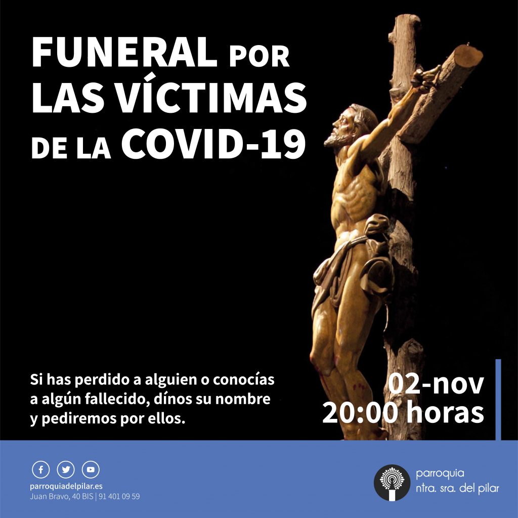 Funeral por los fallecidos de la COVID-19